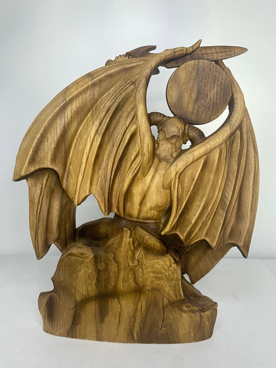 Abaddon Sigil of Abaddon Demon Statue Demon Sigil Goetia Witchcraft Occult Decor Demonology Black Magic Satan Statue Goetia Art Goetia Demon