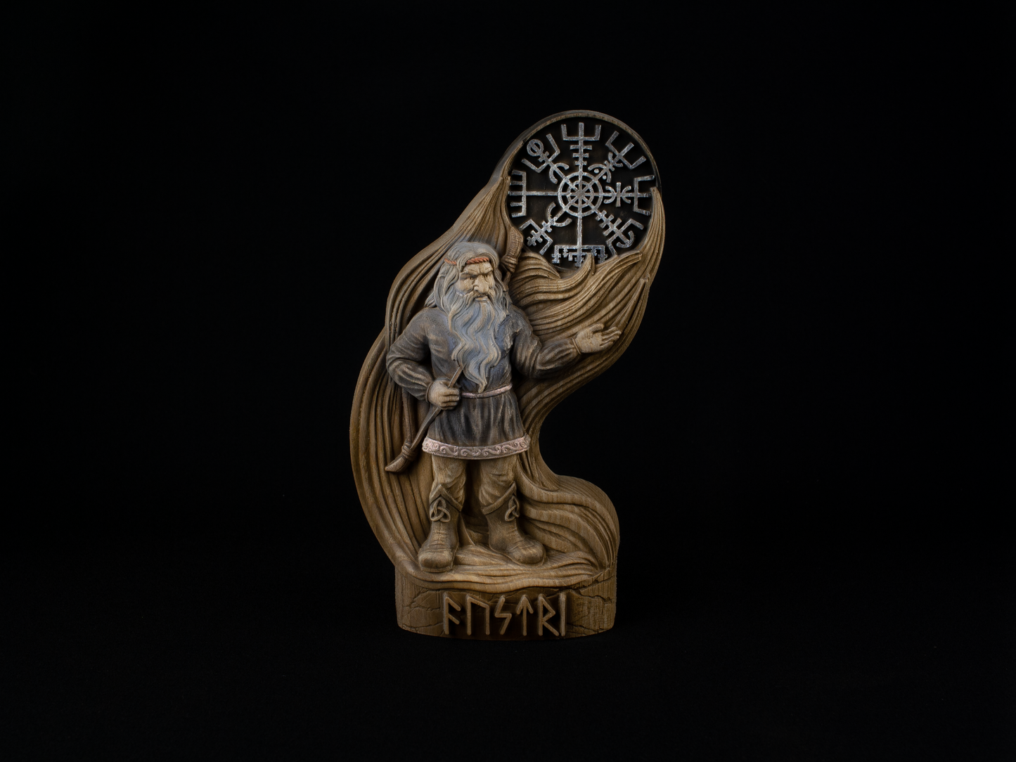 Austri, Gnome figurine, Nordic gnome Viking gnome