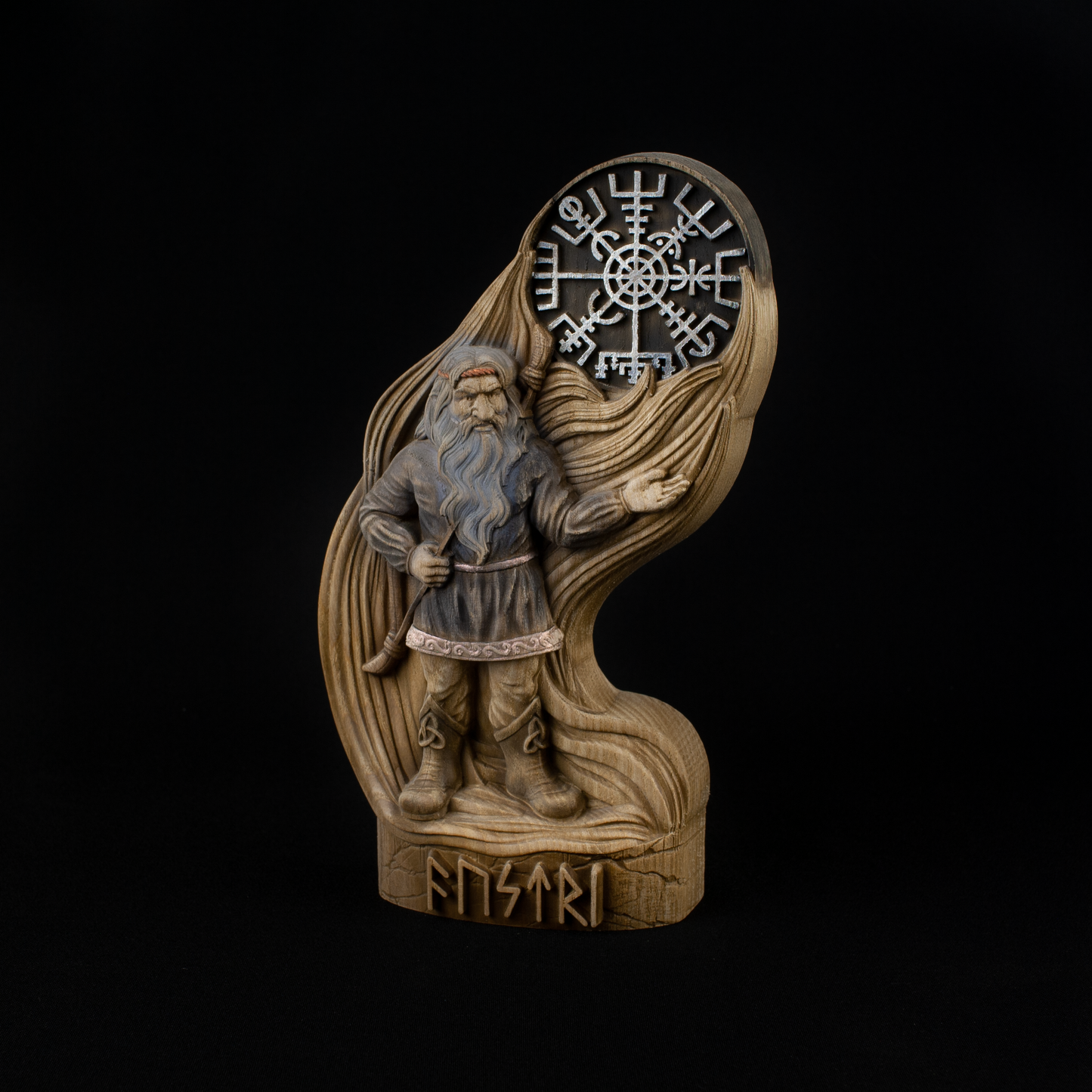 Austri, Gnome figurine, Nordic gnome Viking gnome
