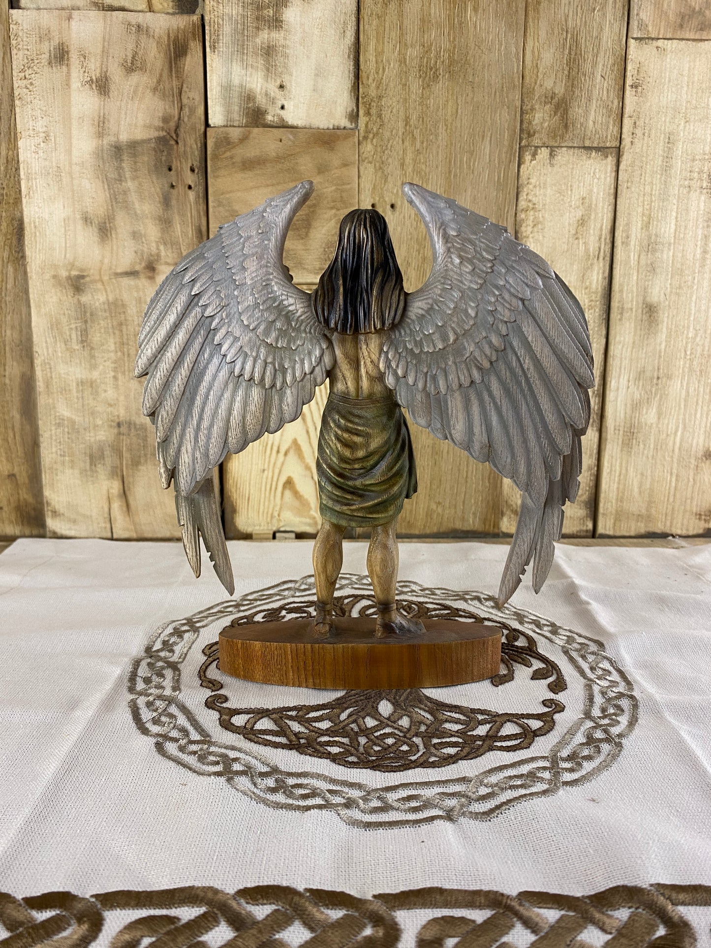 Thanatos Thanatos statue Greek statue Greek mythology Hades statue Pagan altar Greek god Greek altar Witchcraft Goddess statue Pagan statue
