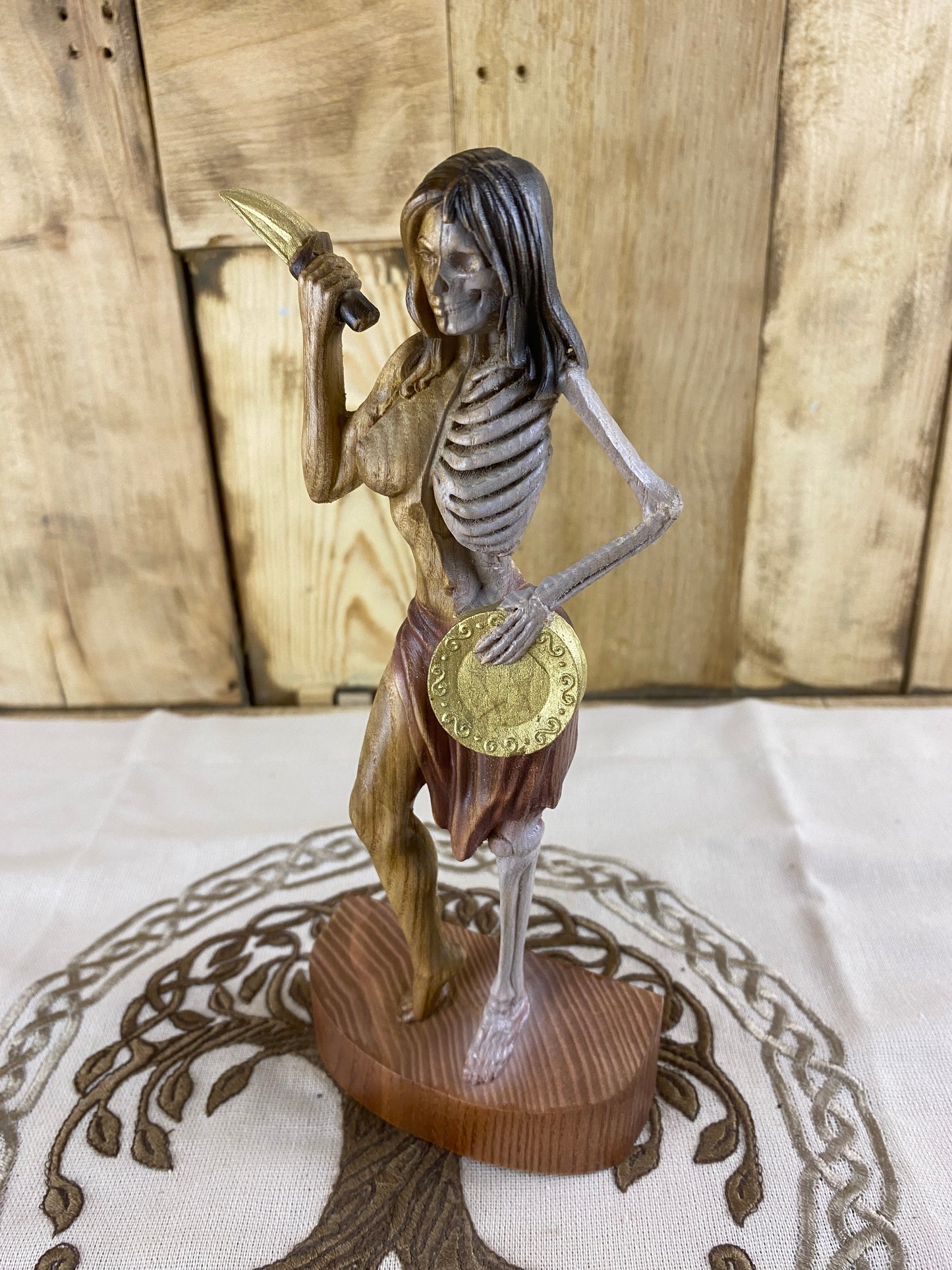 Hel statue Hel Norse gods Norse mythology Hel goddess Norse goddess Pagan statue Wiccan Hel figurine Norse gods Hel norse Asatru Goddess Art