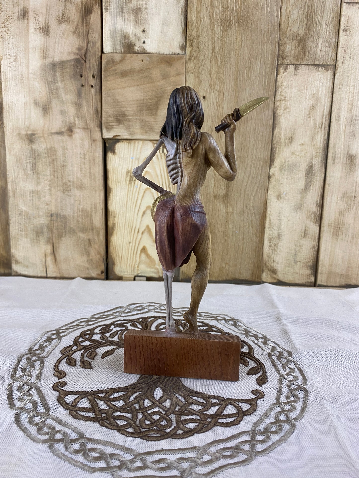 Hel statue Hel Norse gods Norse mythology Hel goddess Norse goddess Pagan statue Wiccan Hel figurine Norse gods Hel norse Asatru Goddess Art
