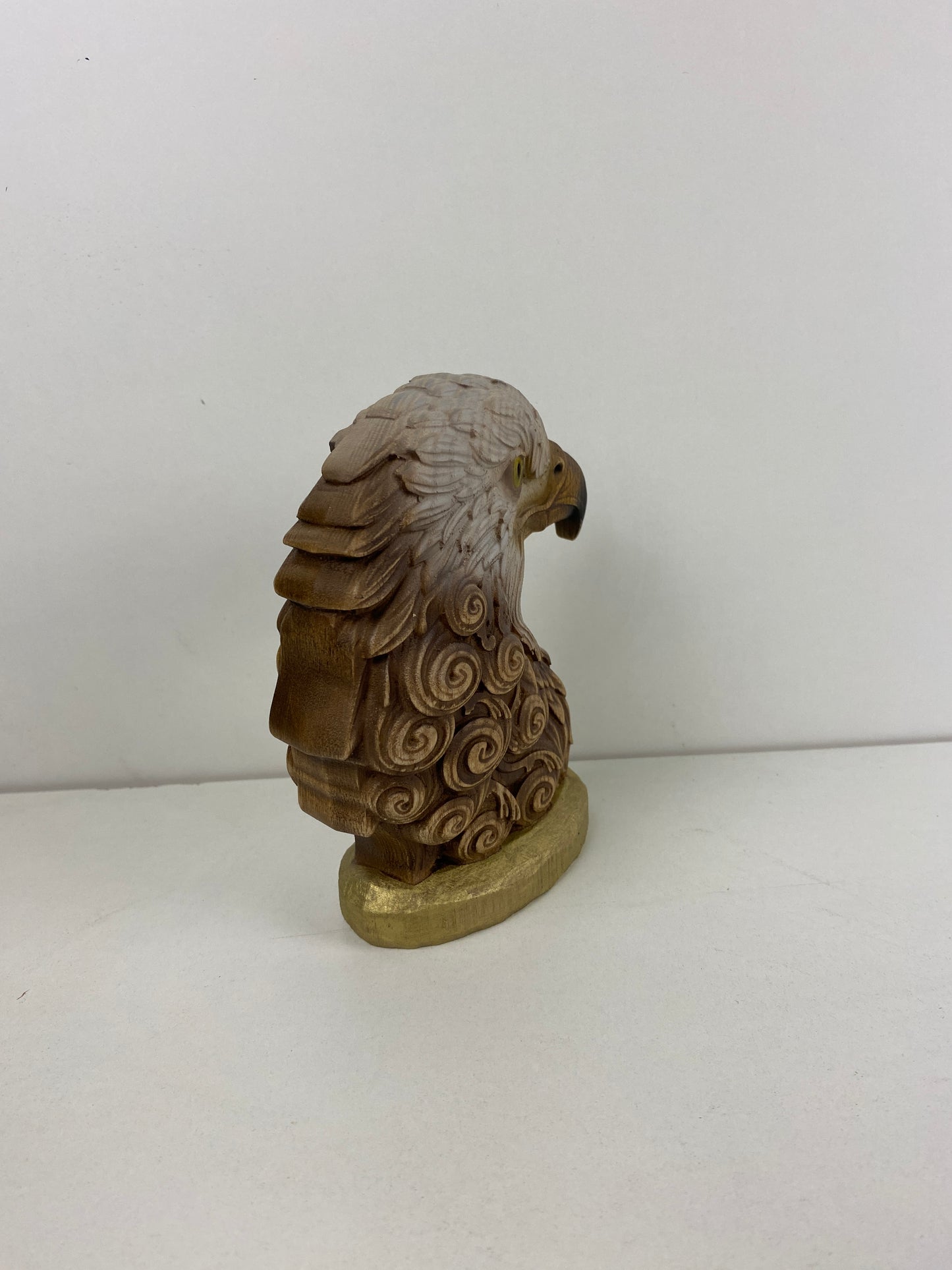 Eagle head Eagle statue Wooden eagle Eagle figurine Maori American Eagle Bald eagle Eagle bust Wood carving Bird art Gift for friend