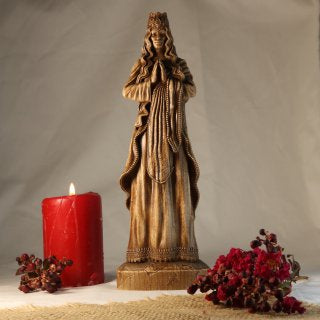 Sara La Kali Statue - Wooden Saint Sarah