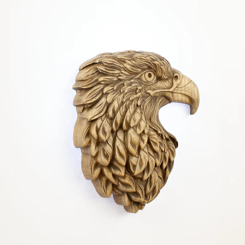 Symbolic American Eagle Wooden Wall Art