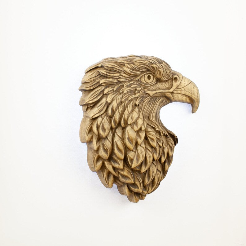 Symbolic American Eagle Wooden Wall Art