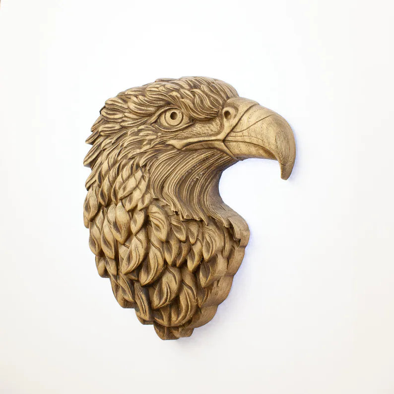 Symbolic American Eagle Wooden Wall Art