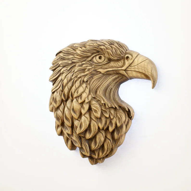 Symbolic American Eagle Wooden Wall Art