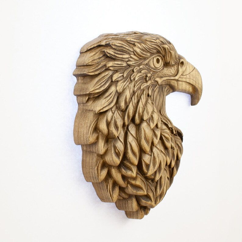 Symbolic American Eagle Wooden Wall Art