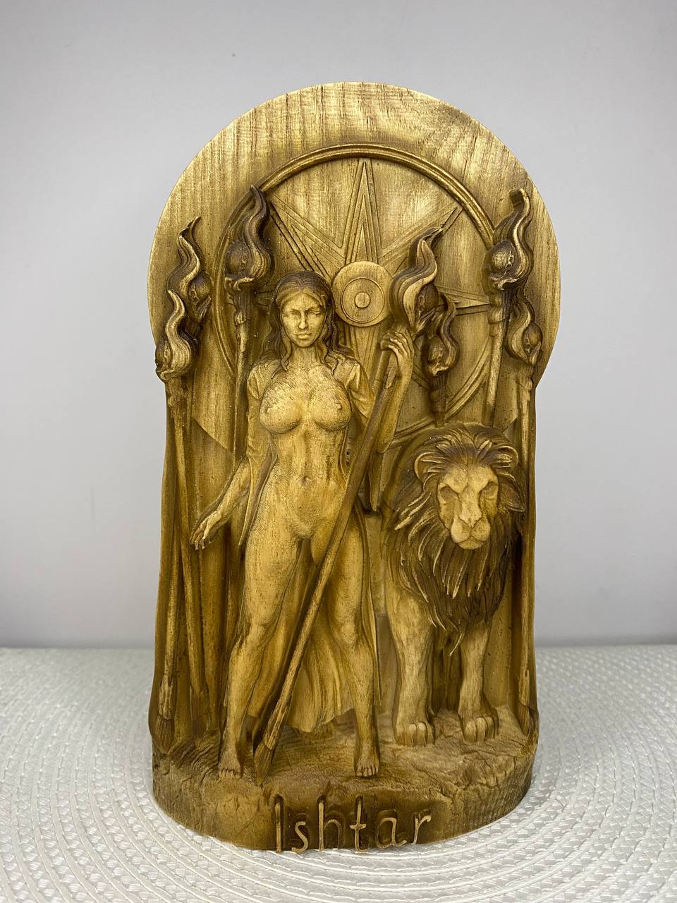 Ishtar Inanna Statue – Mesopotamian Goddess of Love and War