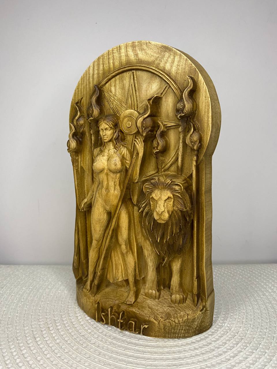 Ishtar Inanna Statue – Mesopotamian Goddess of Love and War