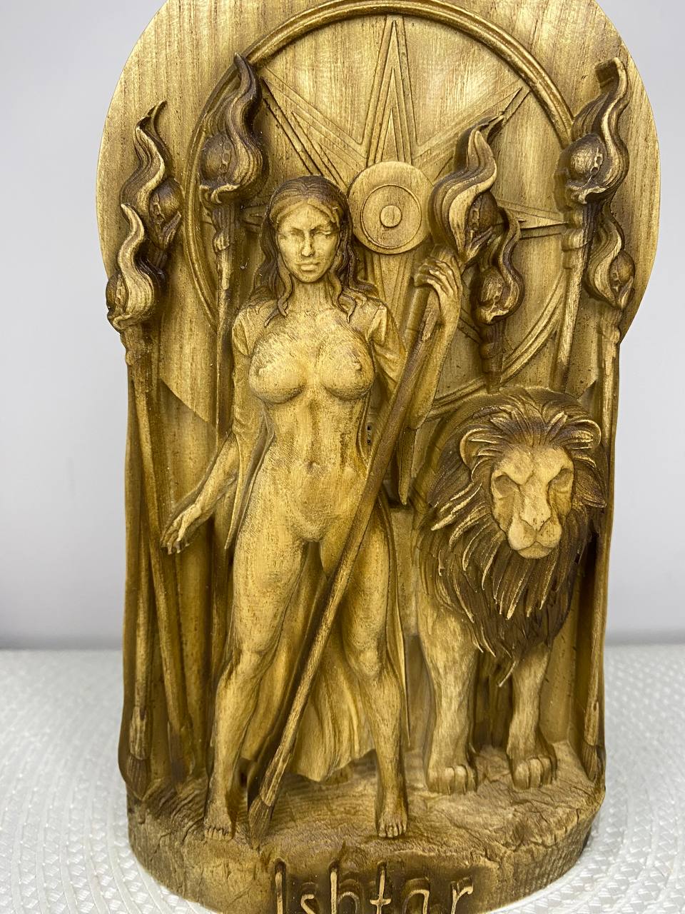 Ishtar Inanna Statue – Mesopotamian Goddess of Love and War