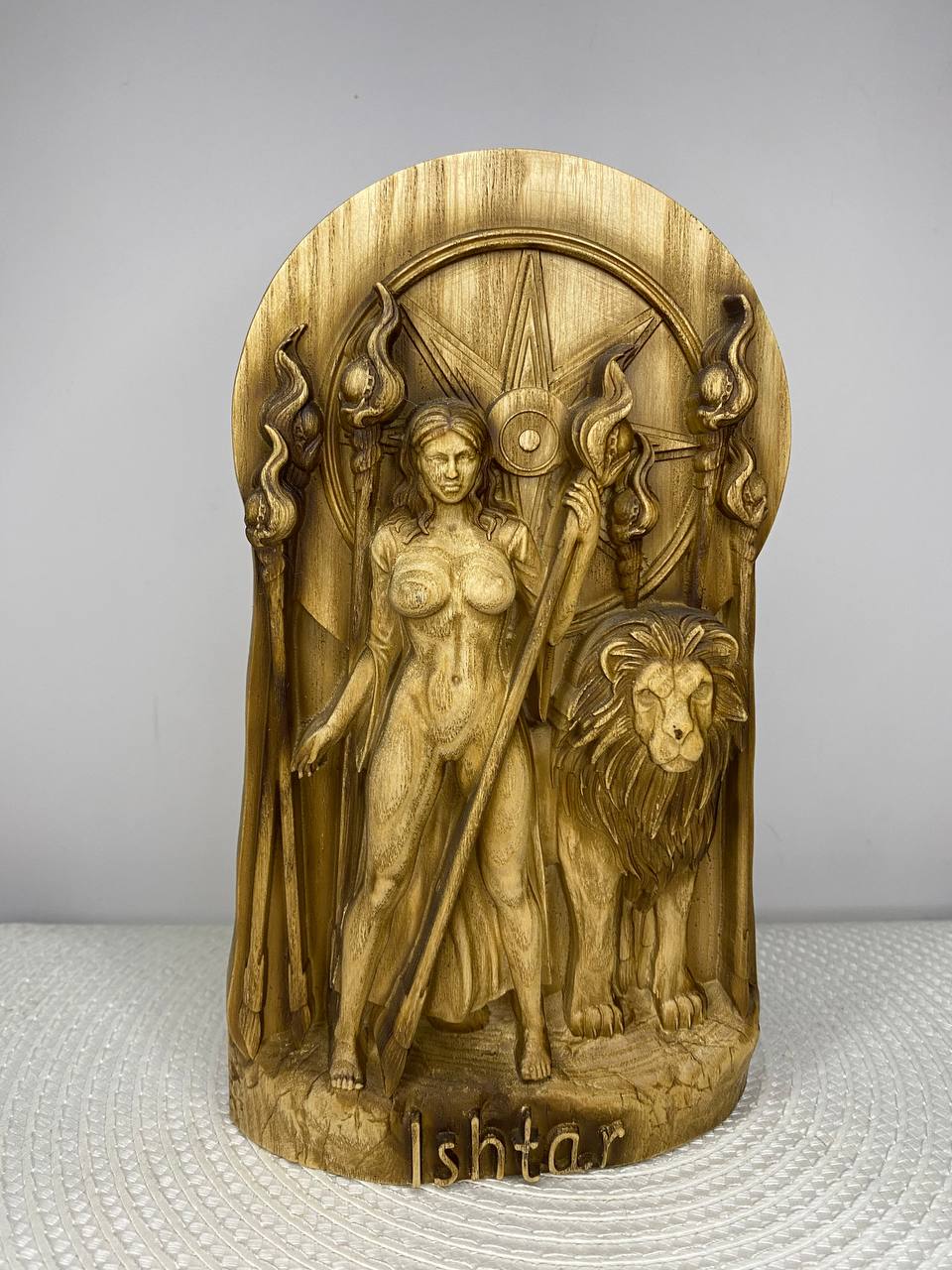 Ishtar Inanna Statue – Mesopotamian Goddess of Love and War
