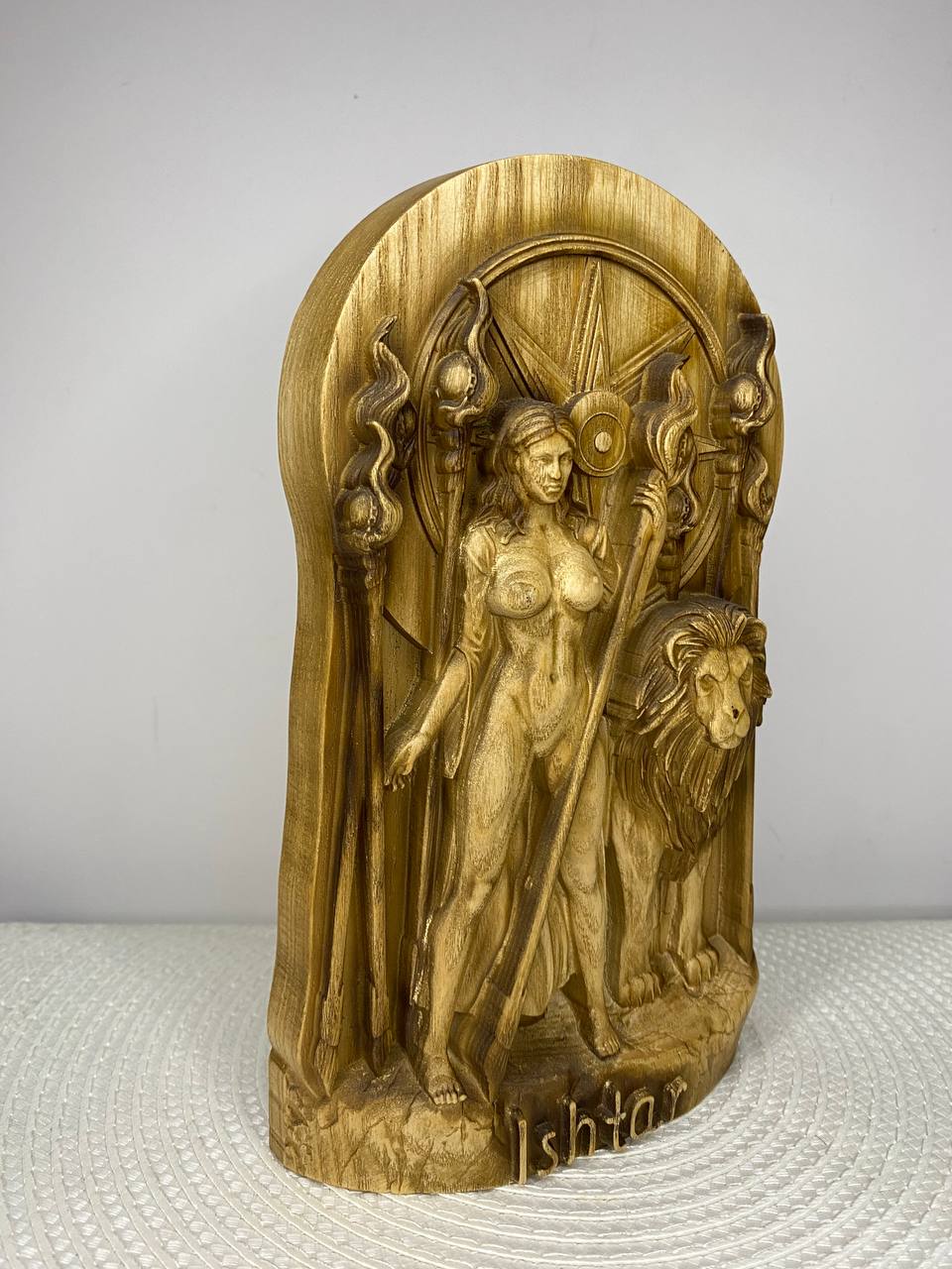 Ishtar Inanna Statue – Mesopotamian Goddess of Love and War