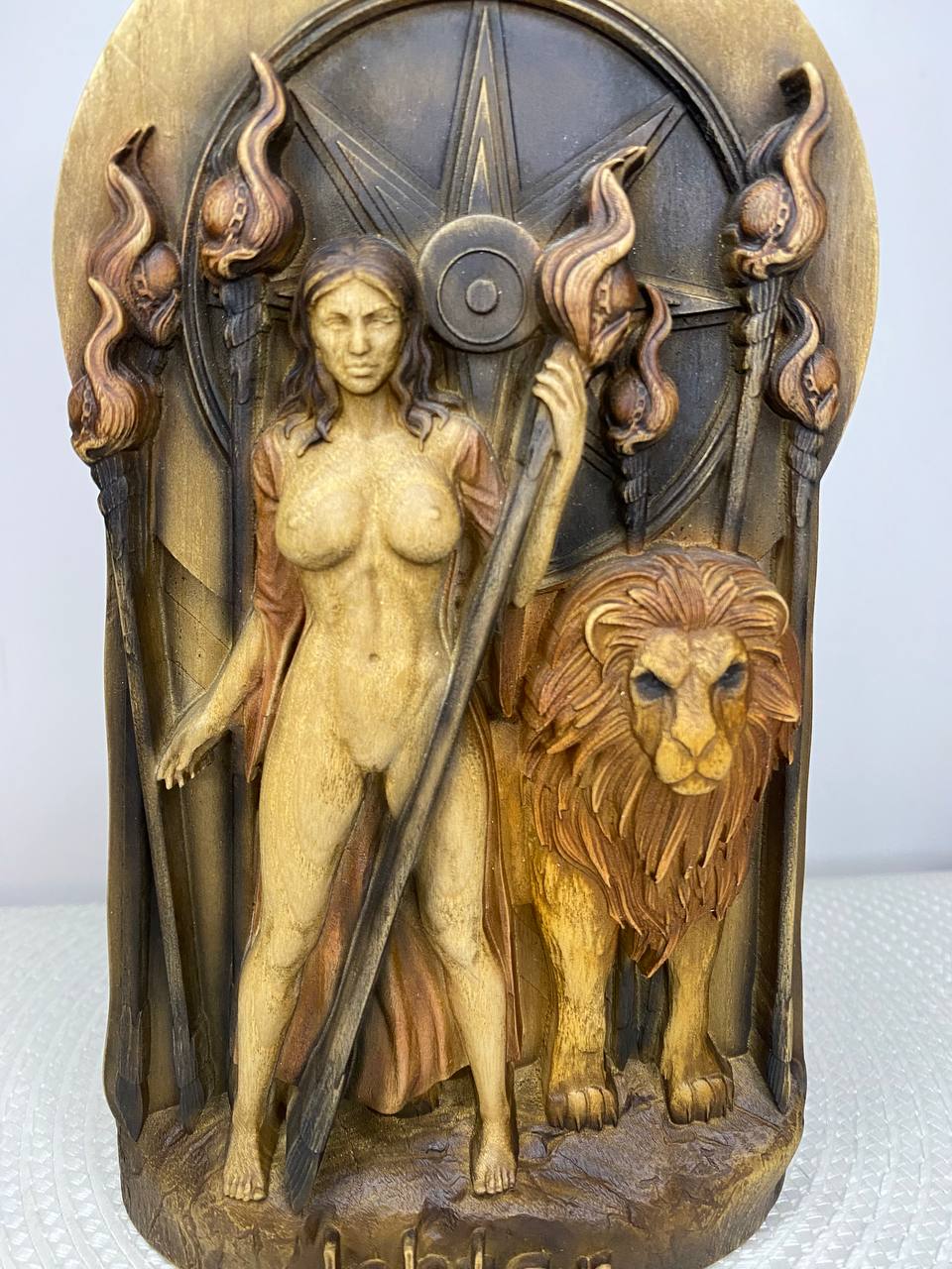 Ishtar Inanna Statue – Mesopotamian Goddess of Love and War