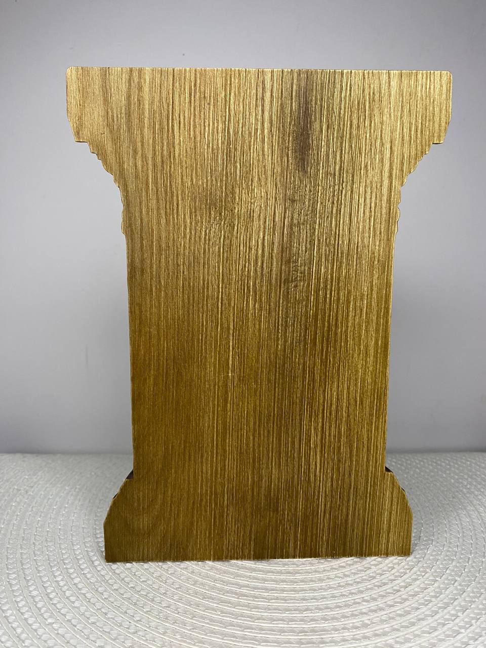 Asclepius Statue — Hand-Carved Ash Wood Greek God of Medicine