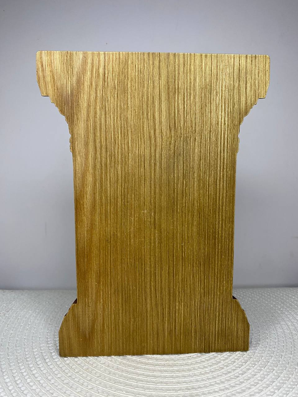 Asclepius Statue — Hand-Carved Ash Wood Greek God of Medicine