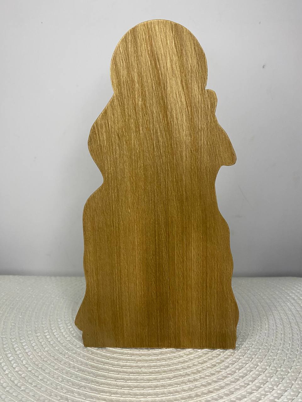 Triple Hecate Statue – Hand-Carved Ash Wood Greek Goddess
