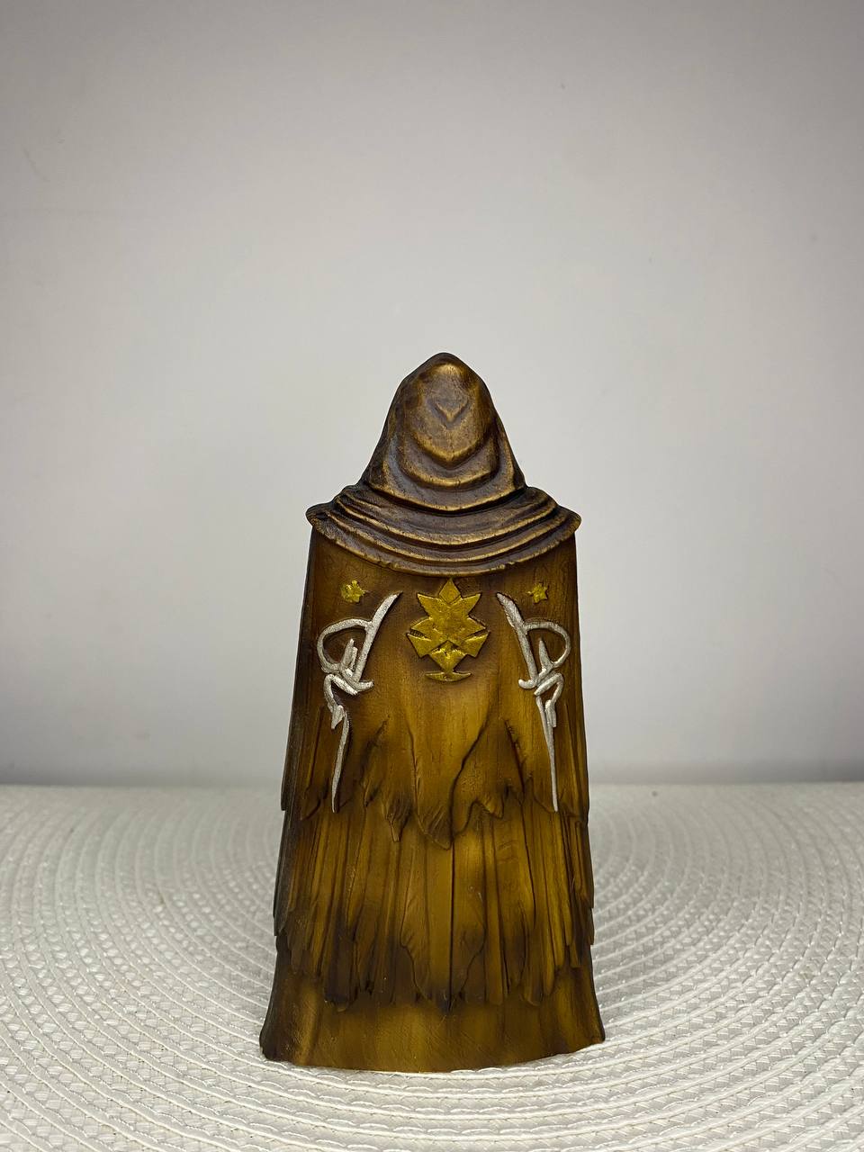 Chernobog Wooden Statue — Slavic God of Darkness, Fate & Balance