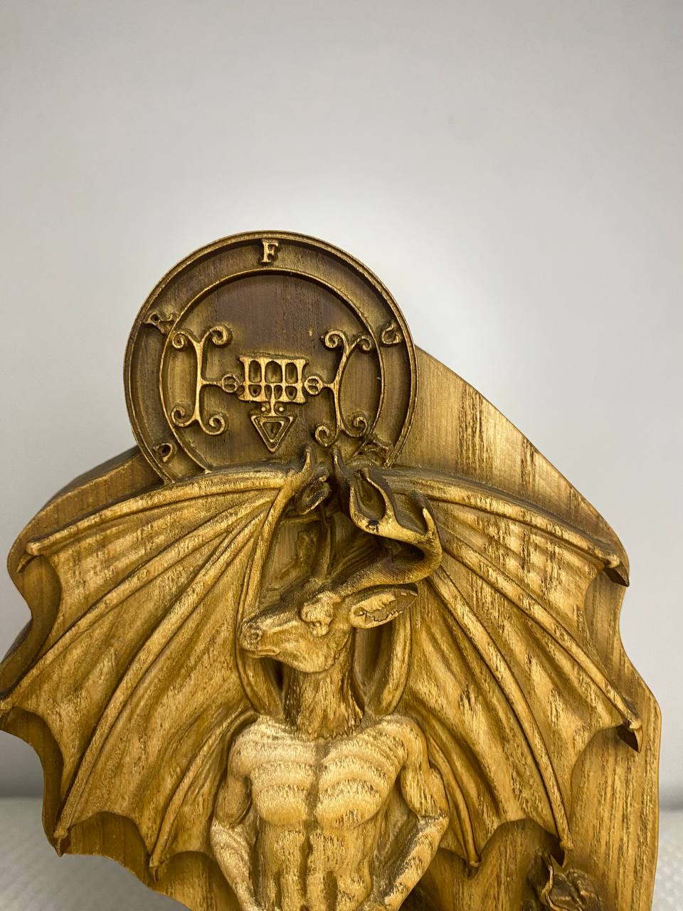 Furfur Wooden Demon Statue