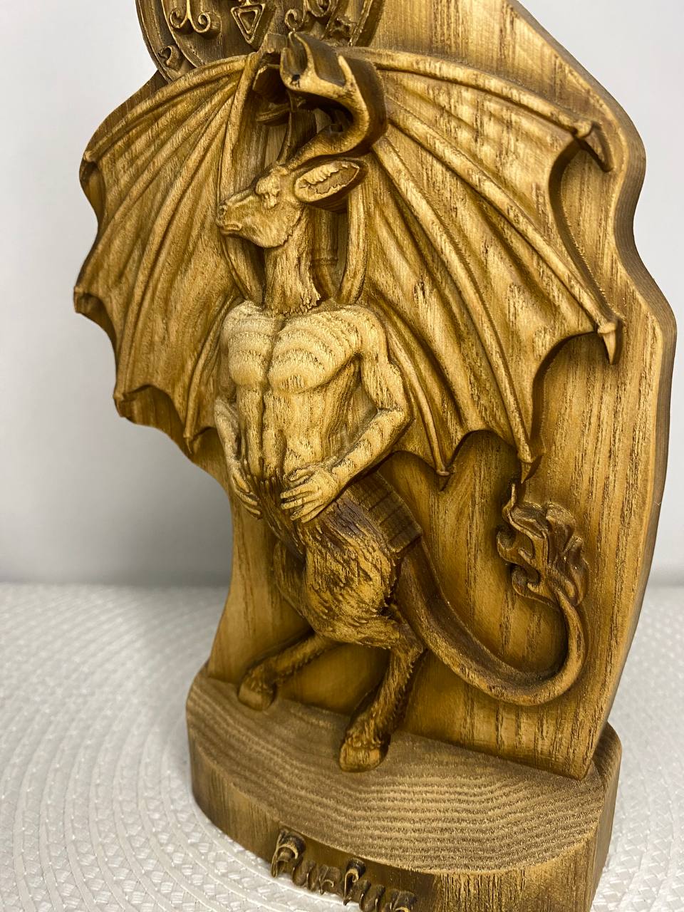 Furfur Wooden Demon Statue