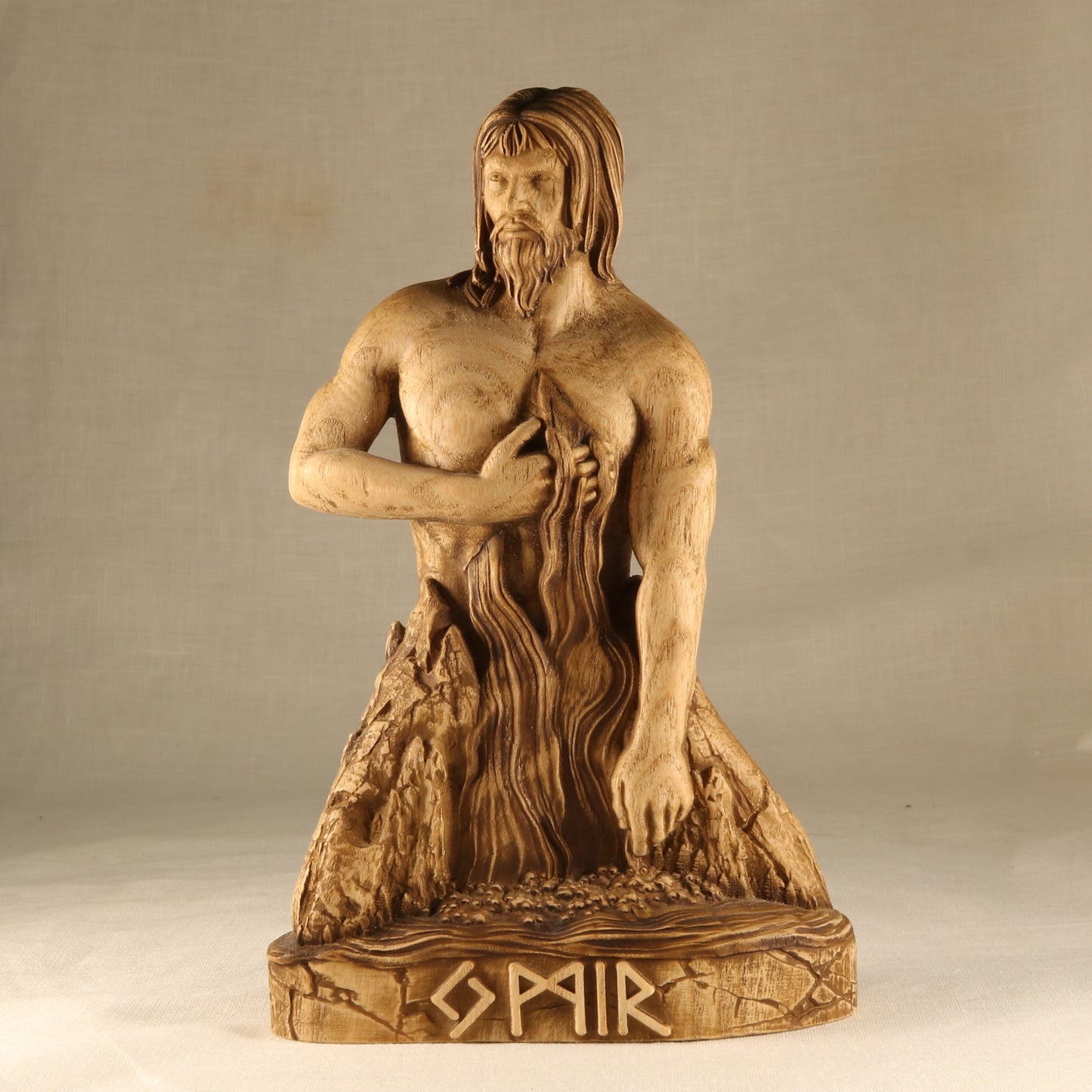 Norse Wood Carvings Ymir Statue