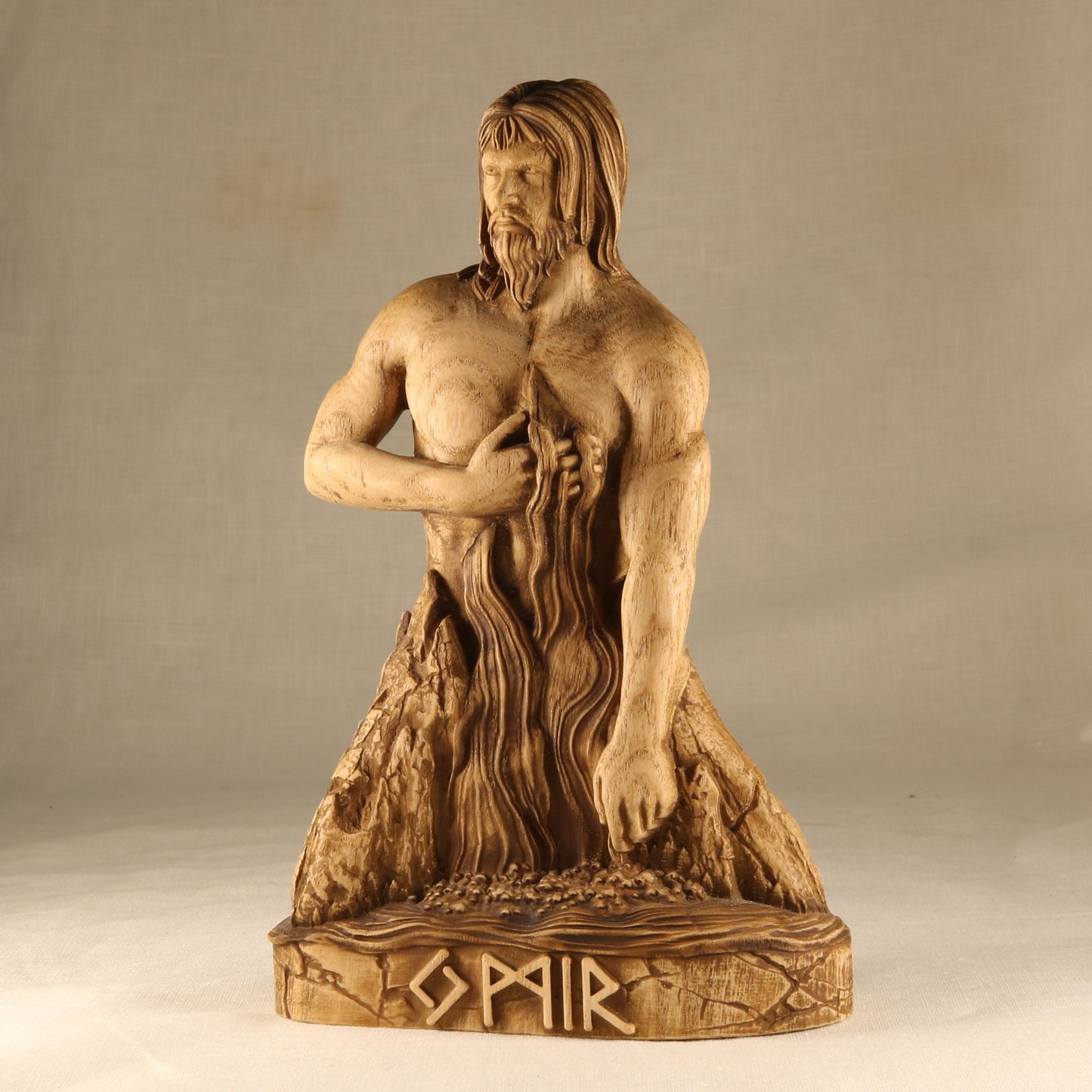 Norse Wood Carvings Ymir Statue