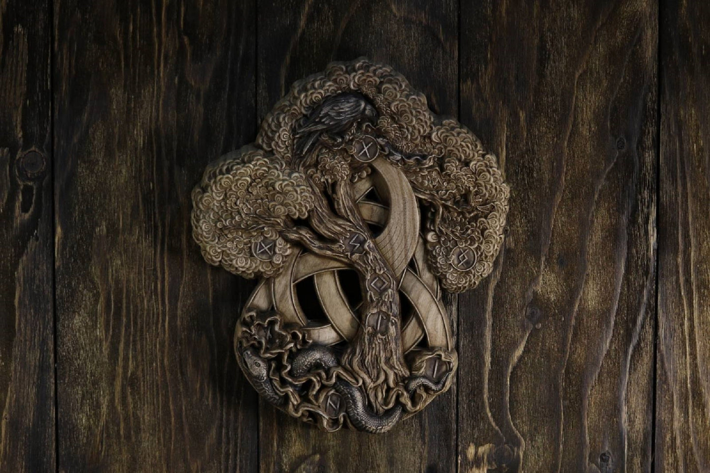 Celtic tree of life, Tree of life, Wood carving
