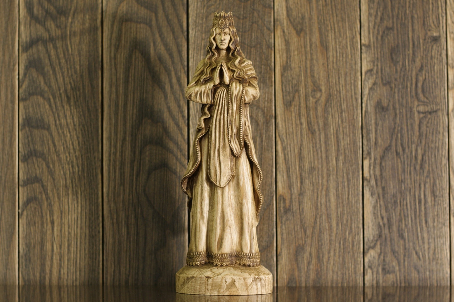 Sara La Kali Statue - Wooden Saint Sarah