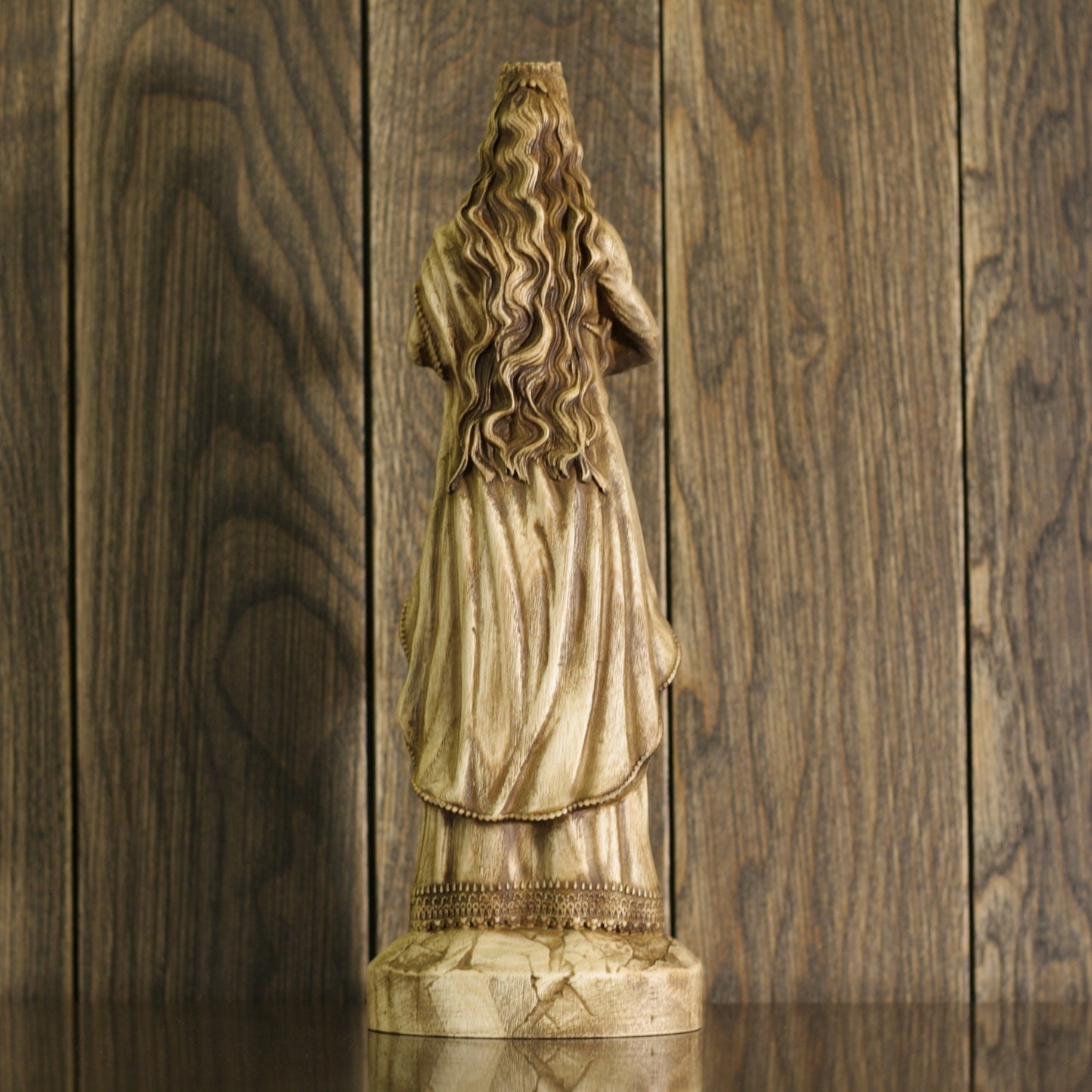 Sara La Kali Statue - Wooden Saint Sarah